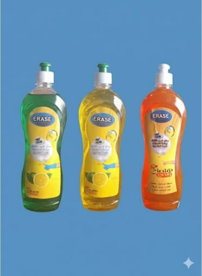 ERASE Dishwashing Liquid - 750 ml - Multicolor - Image 3