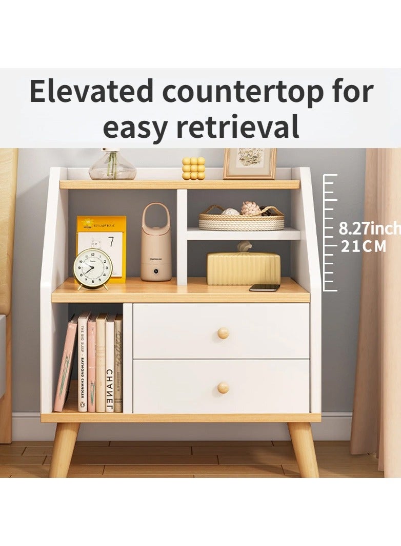 DubaiGallery Cabinet Night Cupboard Bedroom Japanese Drawers Bedside Nightstands Industrial Moveable Tables De Nuit Home Furniture - Image 3