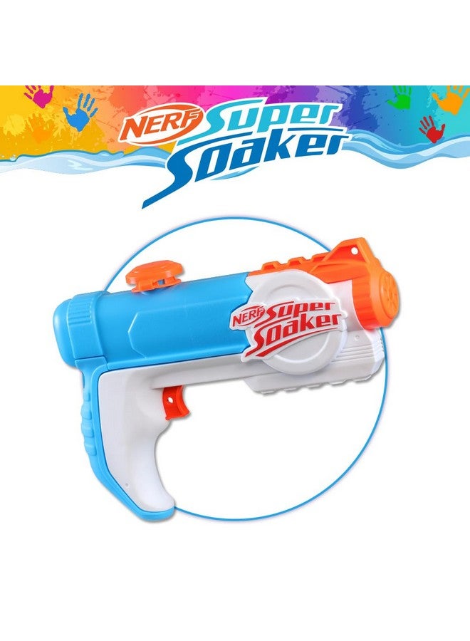 Super Soaker Nerf Piranha Toy Water Blaster for Holi - Trigger Action, Pichkari for 6 Year Old Kids, Branded Toy Pichkari for Holi Festival - Image 1