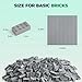 HUIZDQ 500 Piece Classic Building Bricks and 1 Gray Baseplate 2x4 Bricks Bulk Creative Building Toys Blocks Bulk for Kids Ages 6 Light GraySamll Bricks 125x062x047 in - Image 4