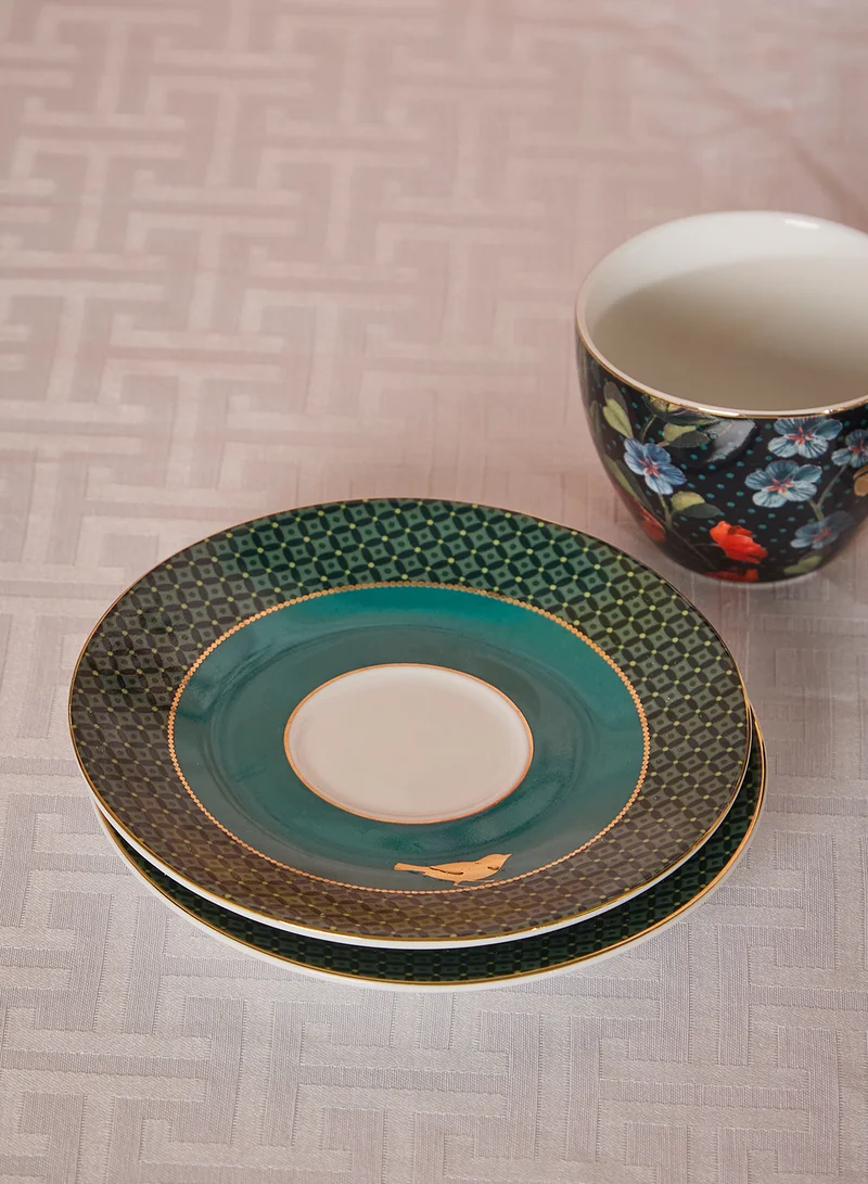 Pip Studio Espresso Cup With Saucer Winter Wonderland S2