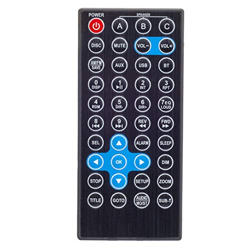 Magnadyne RV Multimedia Entertainment Stereo System with Bluetooth/DVD/USB/AM/FM/MP3/AUX, 3-Zone Receiver - Image 4