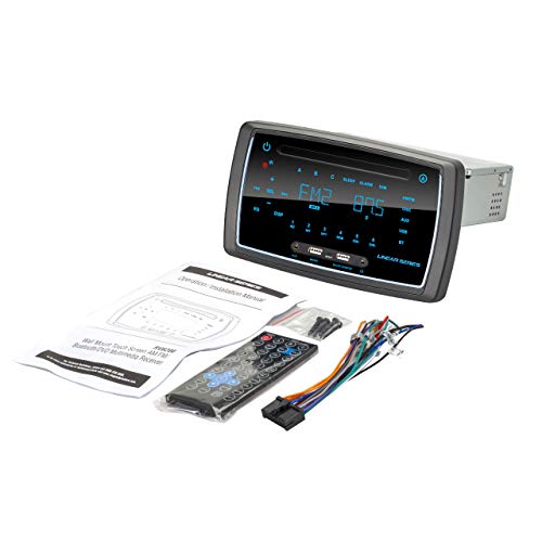 Magnadyne RV Multimedia Entertainment Stereo System with Bluetooth/DVD/USB/AM/FM/MP3/AUX, 3-Zone Receiver - Image 3