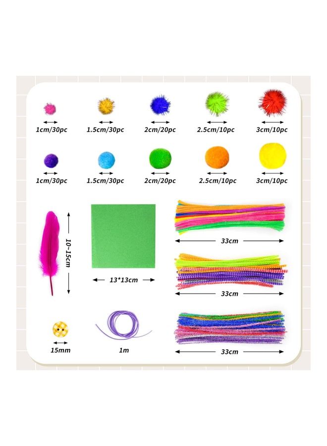 AMERTEER 3000-Piece Art & Craft Supplies For Kids - Image 2