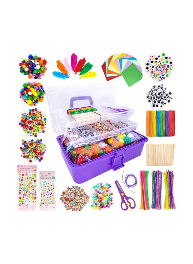 AMERTEER 3000-Piece Art & Craft Supplies For Kids - Image 1