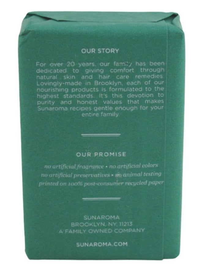 Sunaroma Soap Bar Eucalyptus With Tea Tree + Ginger 8 Ounce (3 Pack) - Image 2