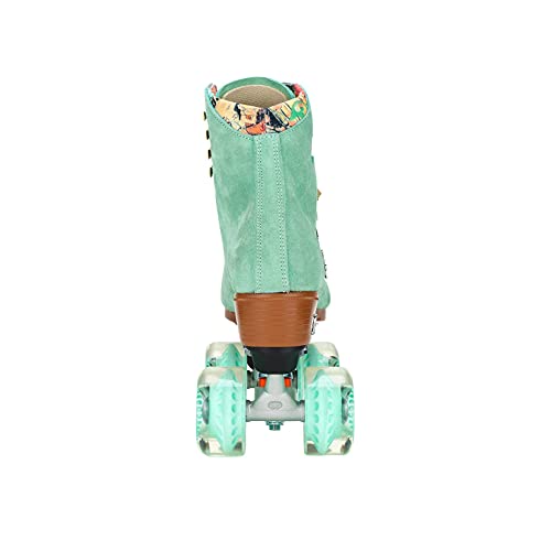 Moxi Lolly Roller Skate - Fashionable Womens Quad Roller Skate | Floss Teal | Size 6 - Image 3