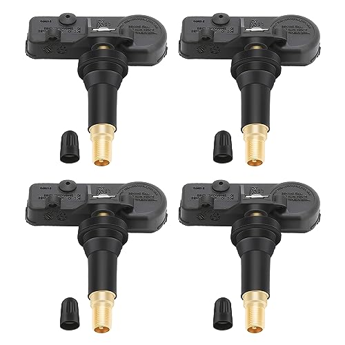 Yikesai TPMS Sensor GM, 4 Pack 315MHz Tire Pressure Monitoring System Sensor Compatible for Chevy Silverado GMC Cadillac Buick, Replaces# 13586335 13581558 13598771 13598772 - Image 1