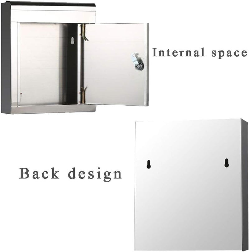 OTIPORTER All in 1 Multipurpose Big Size Letter Box/Complaint Box/Suggestion Box/Donation Box with Lock Table Top or Wall Mount - Image 5