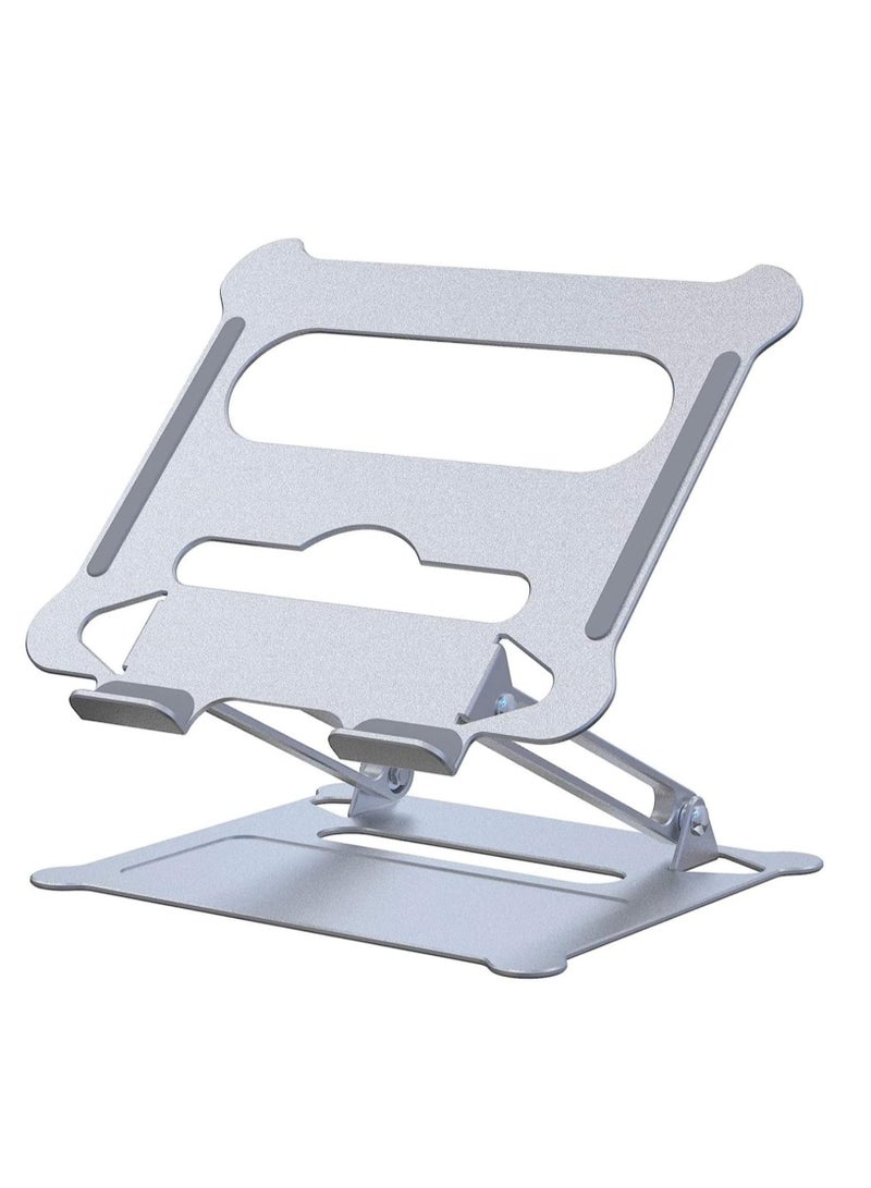 ELTRAZONE Adjustable Laptop Stand, Ergonomic Laptop Stand for Desk , Light Weight Aluminum Laptop Holder, Computer Stand Compatible with Mac MacBook Pro Air, Lenovo, HP, Dell and More 10-17.3 Inch PC Notebook - Image 1