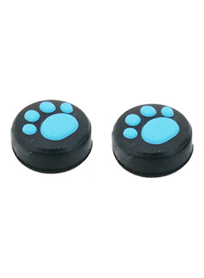 NIBEMINENT 2Pcs/Set Cat Palm Print Silicone Joystick Button Cap Cover for Nintendo Switch  - Image 1