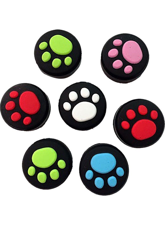 NIBEMINENT 2Pcs/Set Cat Palm Print Silicone Joystick Button Cap Cover for Nintendo Switch  - Image 2