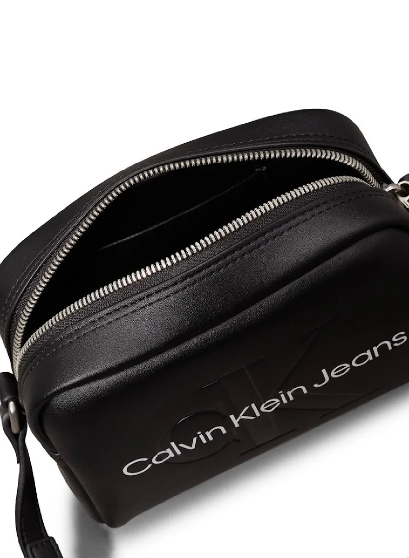 Calvin Klein Jeans Women's  Crossbody Bag , Black - faux leather
