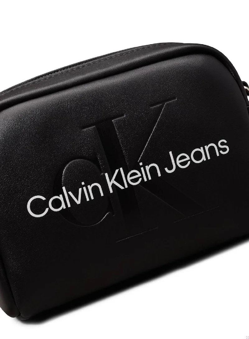 Calvin Klein Jeans Women's  Crossbody Bag , Black - faux leather