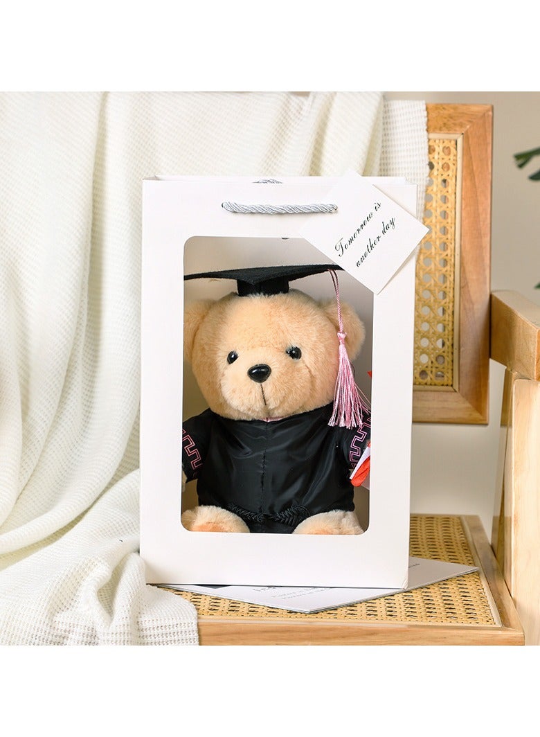 general Dr.Graduation Plush, Giant Plush Doll, Cute Animal PhD Toy, Gift for Kids, Girls, and Boys