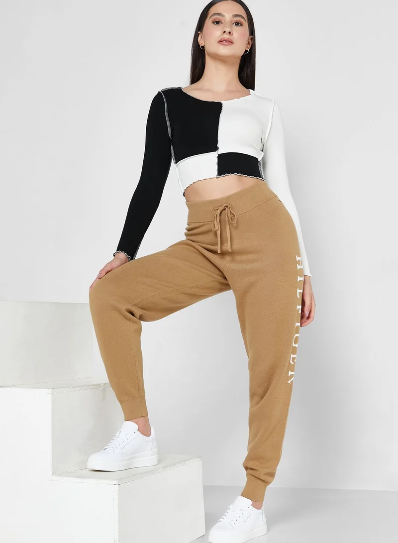 TOMMY HILFIGER High Waist Joggers