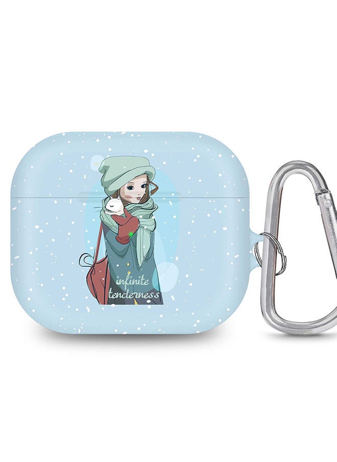 Stylizedd StylePods Case for Airpods 3rd Gen Case With Anti-Lost Keychain - Infinite Tenderness  - Image 1