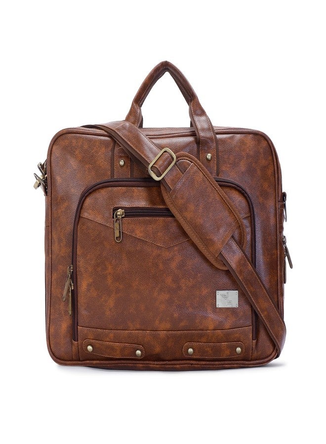 Ligo Classic File Bag Messenger laptop Bag for Men Office Bag for Men Padded Laptop Compartment with Adjustable Strap 18 Ltr - Image 1
