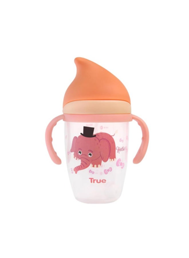 True Gold Sport Cup with Weighted Straw 300ml Pink 12m+ - Image 3