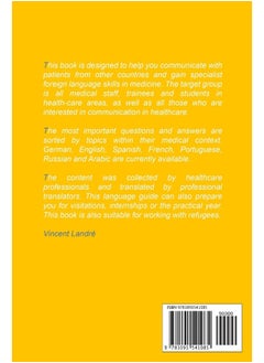 Independently Published Medical Language Guide: The most important Questions & Statements of Medicine in English, German, Spanish, French, Portuguese, Russian and Arabic.  - Image 2
