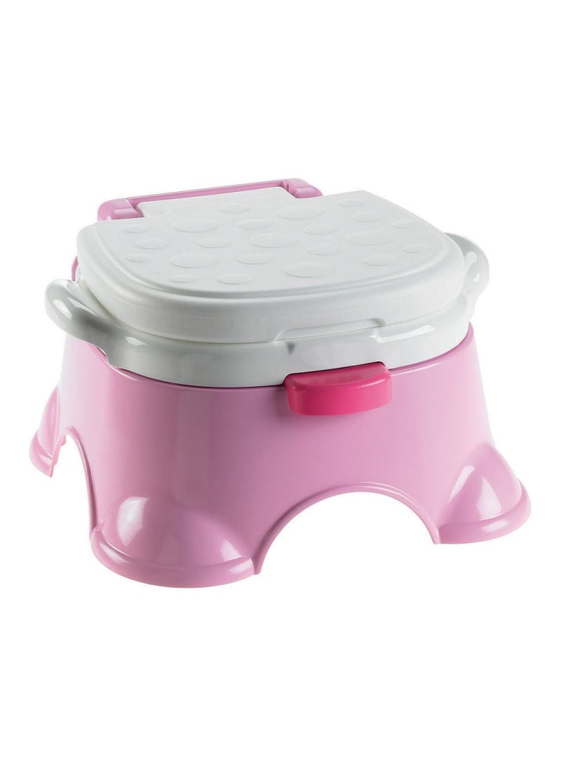 Potty training chair for toddlers with music and sounds in a royal shape, potty with music 3 in 1, suitable for the bathroom, to train children to potty