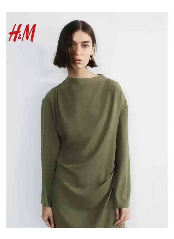 H and M - HM Women's New Loose Lightweight Comfortable And Fashionable Dress - Image 1