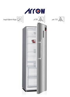 ارو ثلاجة بخار عمودية - باب واحد - 352 لتر - 12.5 قدم - نوفروست -  فضي - RO1-470LNF  - Image 1