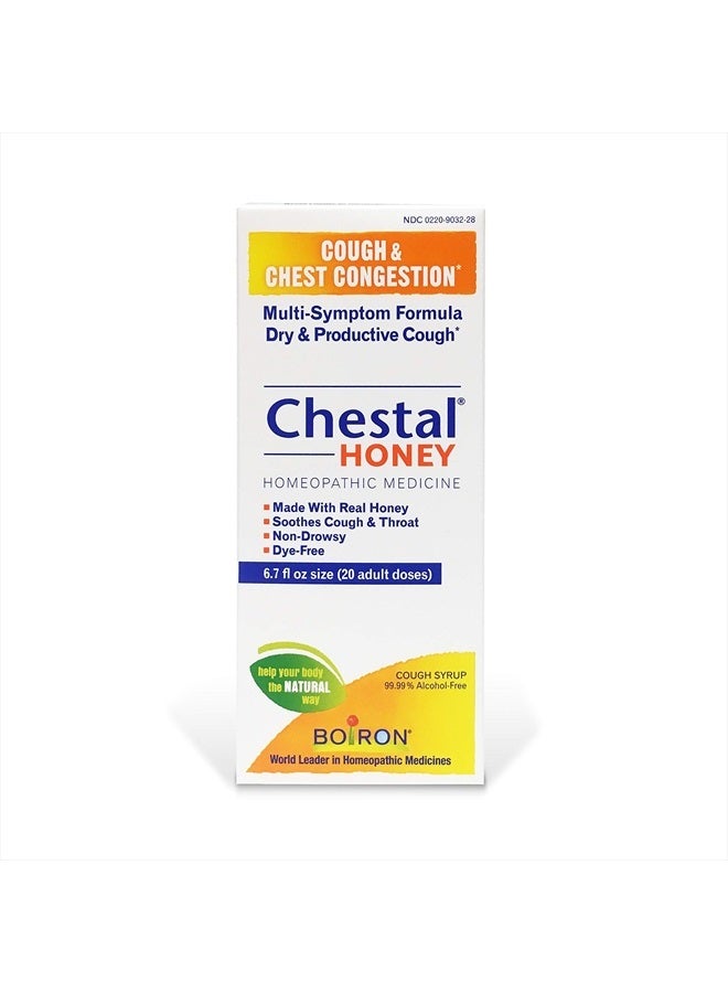 Boiron Chestal Honey Cough and Chest Congestion Syrup 6.7 Fluid Ounce - Image 1