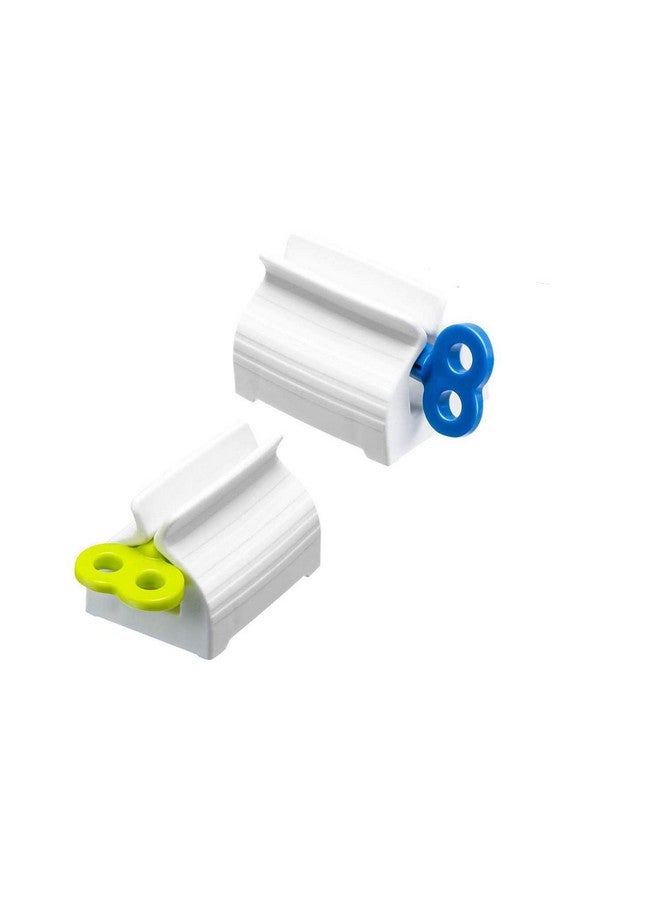 Whitecloud TRANSFORMING HOMES® Plastic Rolling Tube Squeezer Holder Toothpaste Dispenser (White) (34288-5) (2) - Image 1