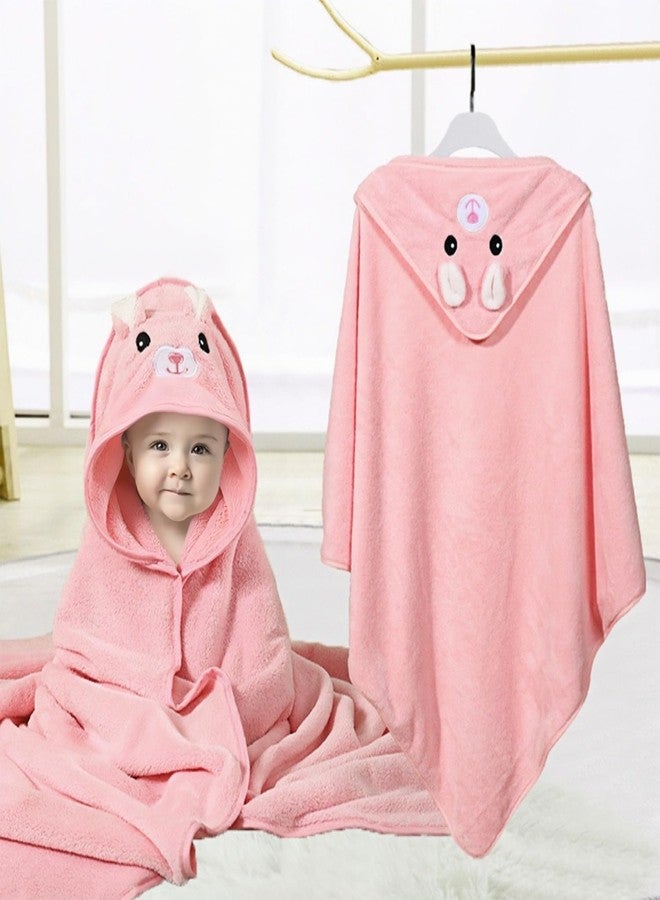 SEVDO 2Pcs Baby Hooded Towel,31 * 31 in Toddler Bath Towels Set for Newborn Babies,Toallas de Baño para Bebe,Organic Infant Kids Boy Essentials1-3 - Image 5