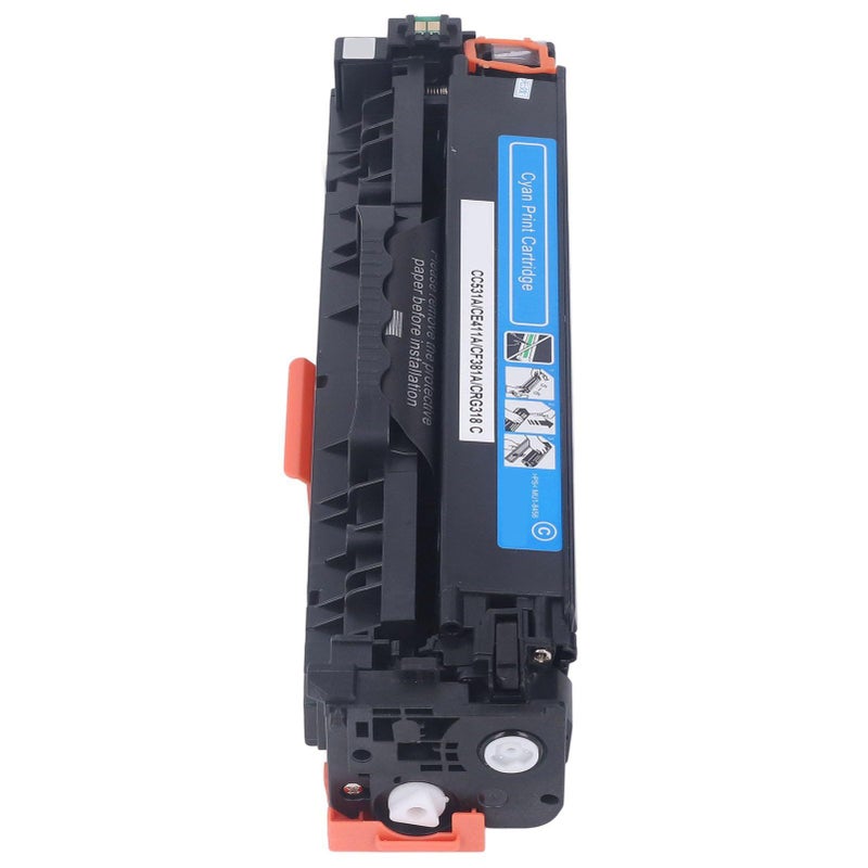 High Yield Cyan Toner Cartridge Compatible with CP2025 CM2320 Series 3500 Pages ABS Material - Image 5