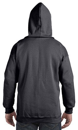 Hanes Men's Full Zip Ultimate Heavyweight Hoodie, Deep Royal, XX-Large - Image 3