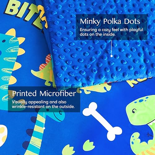JOIEDOMI Toddler Sleeping Bag for Kids 55''x30'' Nap Mat with Removable Pillow and Minky Blanket for Toddler Ages 3-7 Roll Up Soft Kids Sleeping Bag for Boys Girls Kindergarten Daycare Sleepover - Image 4