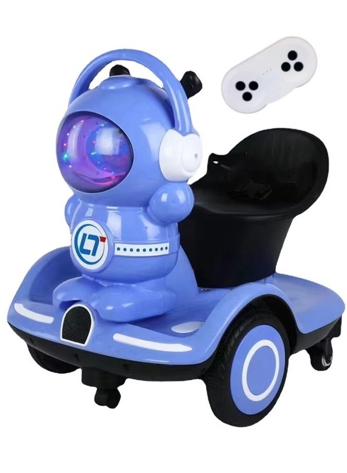 Smart electric scooter for children with four wheels and seat With Remote Control - Image 1