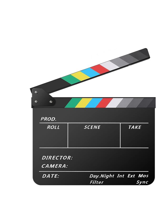 لوح كلابري مصنوع من فيلم أكريليك - 12 × 10 بوصة لوح كلابري مصنوع من فيلم أكريليك لتزيين مسرح السينما - Image 1