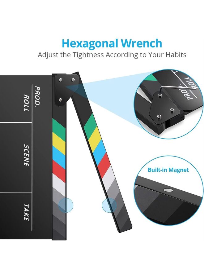 لوح كلابري مصنوع من فيلم أكريليك - 12 × 10 بوصة لوح كلابري مصنوع من فيلم أكريليك لتزيين مسرح السينما - Image 4