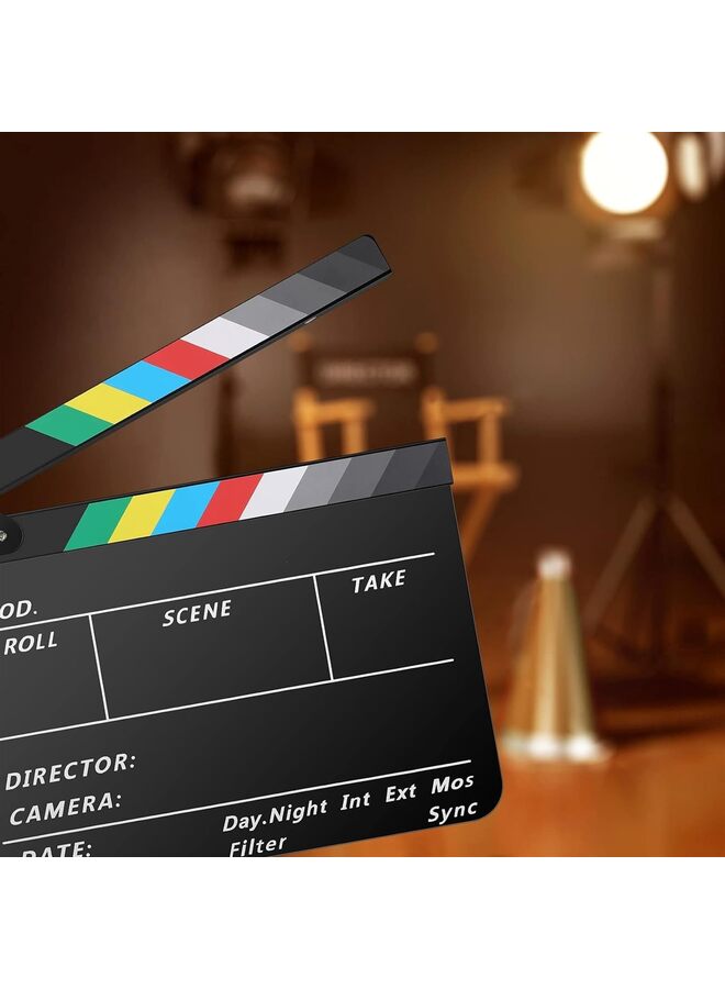 لوح كلابري مصنوع من فيلم أكريليك - 12 × 10 بوصة لوح كلابري مصنوع من فيلم أكريليك لتزيين مسرح السينما - Image 5