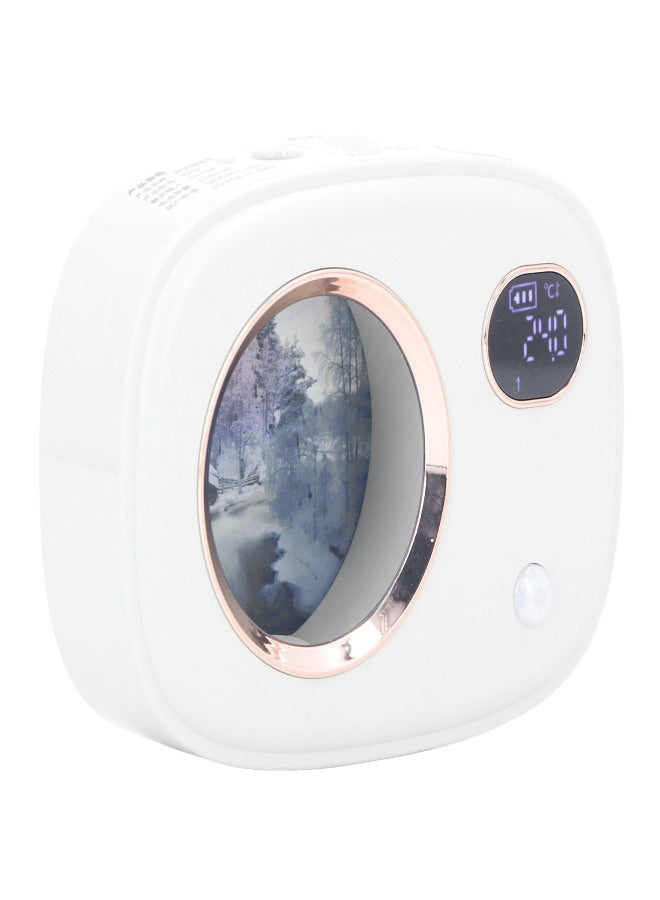 Fragrance Dispenser Smart Digital Display Ultrasonic Fragrance Aromatherapy Diffuser for Toilet Living Room Hotel White - Image 3