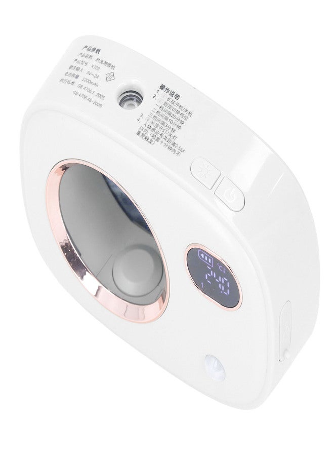 Fragrance Dispenser Smart Digital Display Ultrasonic Fragrance Aromatherapy Diffuser for Toilet Living Room Hotel White - Image 4