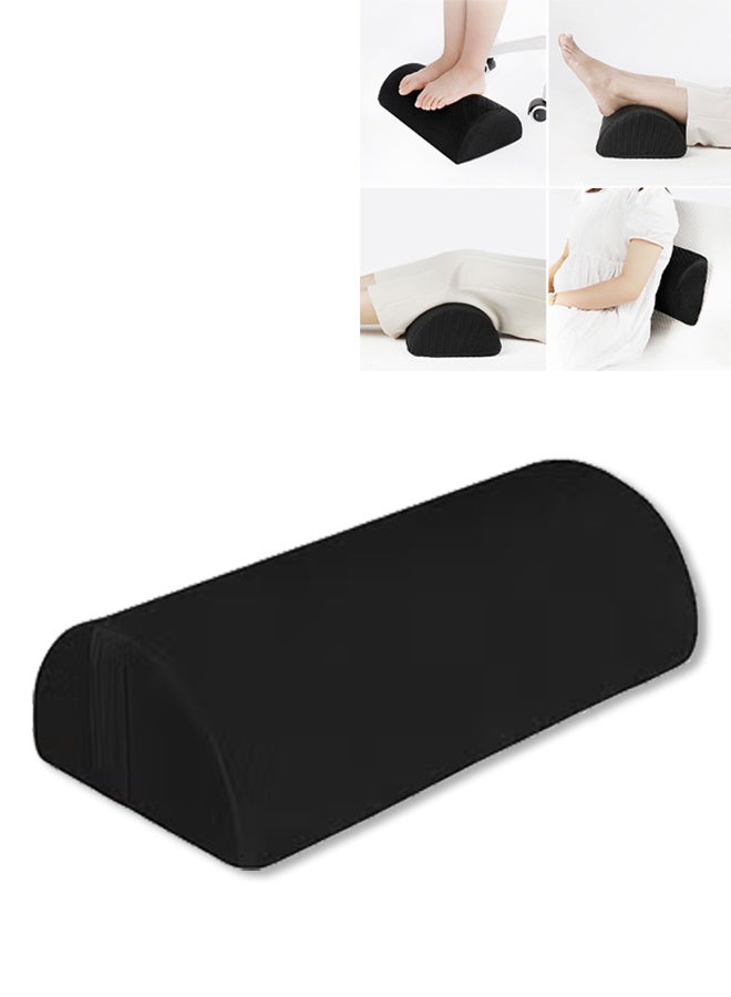 DUNISO Foot Rest Under Desk for Office Use, High Rebound Sponge Foot Pedal, Lumbar Support Pillow, Under Desk Foot Rest Ergonomic for Home Office, Work, Gaming Accessories - Image 1