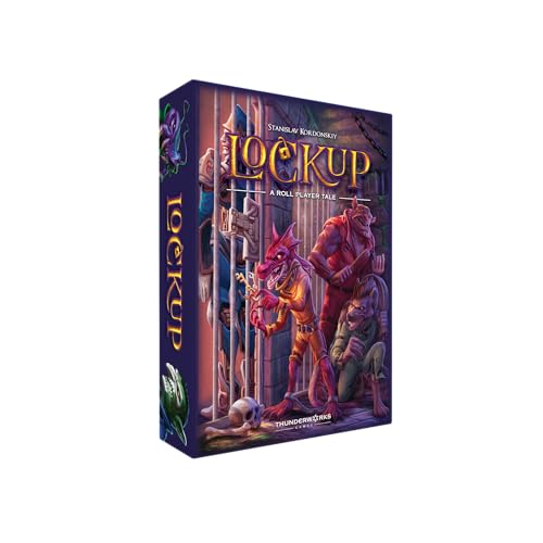 Thunderworks Games Lockup Board Game Fantasy Factions Strategy Game of Monster Prison Escape Worker Placement Bluffing Resource Management Family Game 4590 Minutes for 15 Players Ages 14 by Thunderworks Games - Image 1