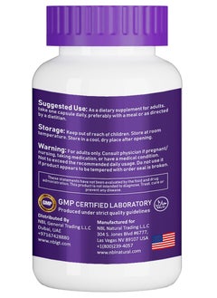 NBL Natural Magnesium Glycinate Chelate 200mg 120 Capsules  - Image 4