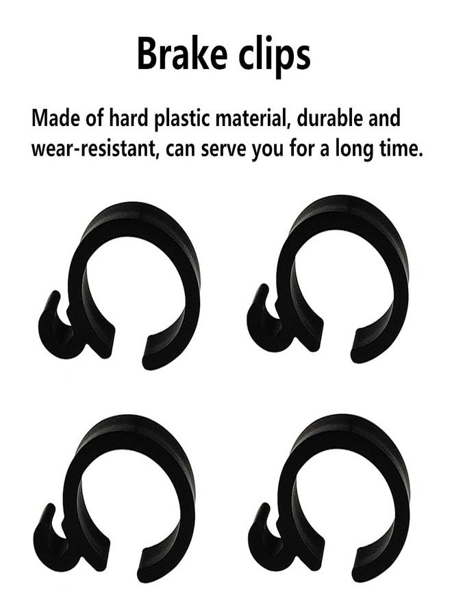 Toeloioh Replacement of Brake Clip for Rollator Wheelchair Transport Chair, Brake Clamp for Walker, Brake Grip Holder for Rollator, Brake Lock Clip, Rollator Parts Accessories (6) - Image 3