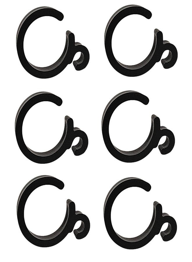 Toeloioh Replacement of Brake Clip for Rollator Wheelchair Transport Chair, Brake Clamp for Walker, Brake Grip Holder for Rollator, Brake Lock Clip, Rollator Parts Accessories (6) - Image 1