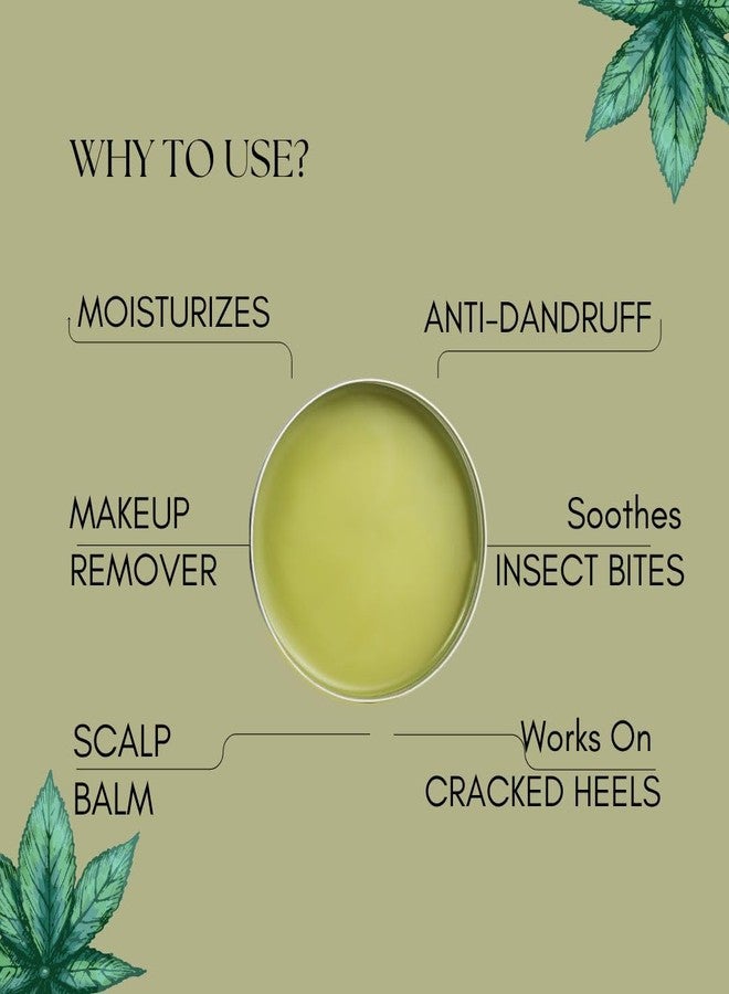 EcoBerry Everything Balm, All In One Multipurpose Balm, Moisturizing, Hair Conditioning, Anti-dandruff, Makeup Remover, Effective on Skin Rashes Insect Bites, Natural, Chemical Free, Paraben Free, Veg - Image 2