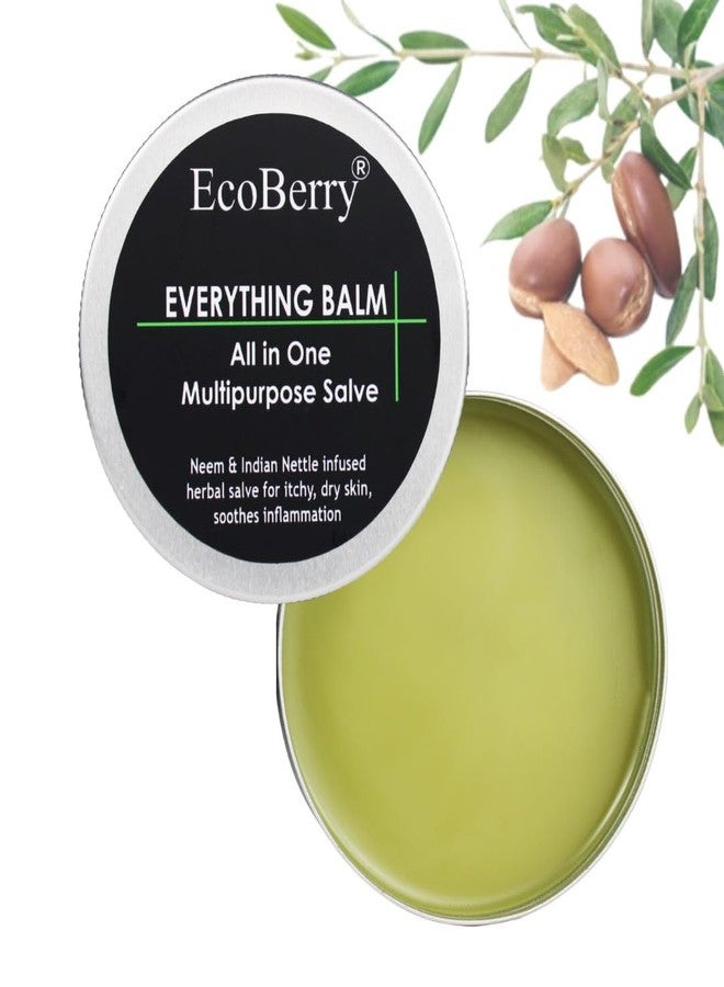 EcoBerry Everything Balm, All In One Multipurpose Balm, Moisturizing, Hair Conditioning, Anti-dandruff, Makeup Remover, Effective on Skin Rashes Insect Bites, Natural, Chemical Free, Paraben Free, Veg - Image 1