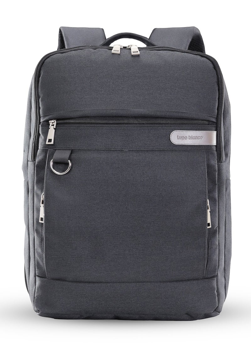 Lupo bianco Multi-Pocket Backpack - Black  - Image 1