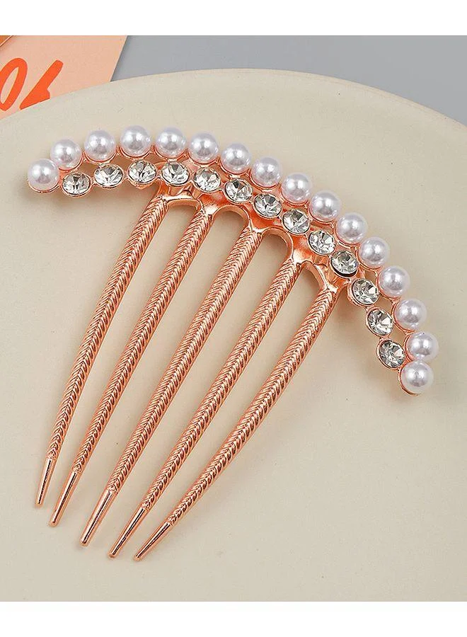Mark & Mia Mark & Mia Hair Pin, Elegant, Decorative Design, Durable Construction, 6 to 12 Years - Rose Golden