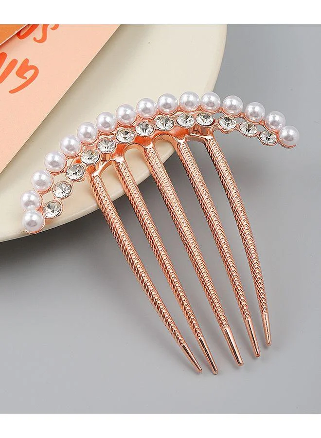 Mark & Mia Mark & Mia Hair Pin, Elegant, Decorative Design, Durable Construction, 6 to 12 Years - Rose Golden