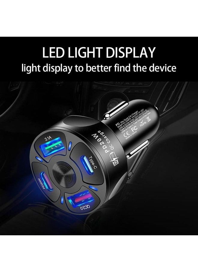 We Happy 4 Ports USB Car Charger For Fast Charging Travel Tool  - Image 3
